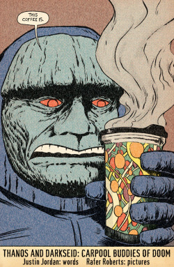 pedrob23:  Thanos and Darkseid: Carpool Buddies of Doom #1