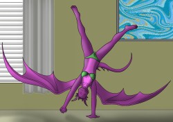 &ldquo;School&rsquo;s out, school&rsquo;s out! Wooohoo!&rdquo; Cried the dragoness as she cartwheeled about her living room in her underwear