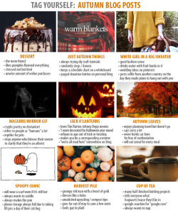 halloweentreat:  tag yourself I’m the harvest pile 