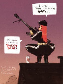   Black Widow - SlavSquat - Cartoon PinUp Sketch  Natasha, where you&rsquo;re going with that big gun? :)  Newgrounds Twitter DeviantArt  Youtube Picarto Twitch   