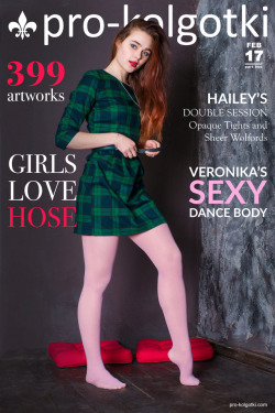 New issue 2017-02(Part 2) is out!Hailey, Anastasia, VeronikaThink Pink![DOWNLOAD NOW][ONE CLICK BUY] Discount code:  ONEDOLLAR(Source: pro-kolgotki.com)