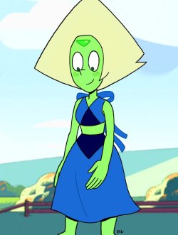 eyzmaster: Steven Universe - Peridot 122 by theEyZmaster  Alright, I couldn’t end the year WITHOUT some Peridot again!So here she is right on time before 2017! And may 2017 bring us a much better year (hopefully)!I costume-swapped her as every Gem so