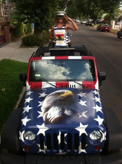 southernraisedmarinecorpsmade:  Blake Anderson’s Jeep. TFM.            