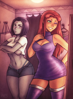fandoms-females:    Comic Book Vixens #1 - Dressing Up  ( iahfy )     &lt; |D’‘‘‘