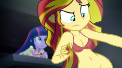 needs-more-butts:  humanized-mane-six:  Sunset Naked 2  fuuuuuuuck that is the best nude edit of EqG I’ve every seen.Gawd that’s hot. &lt;3  YES!!!!! &lt; |D’‘‘