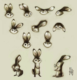 rufftoon:  heart-without-art-is-just-he:  Bunnies by Heather  I think I’ve passed out from the cuteness.  