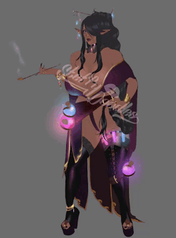   Dark Elf Potion Master animated adoptable is now listed for auction!  Terms of service included on the form There is a gallery included with more gifs Starting Bid: 赨 USD  Bidding starts now!https://forms.gle/bhU6EaofBRW7zTUJ8