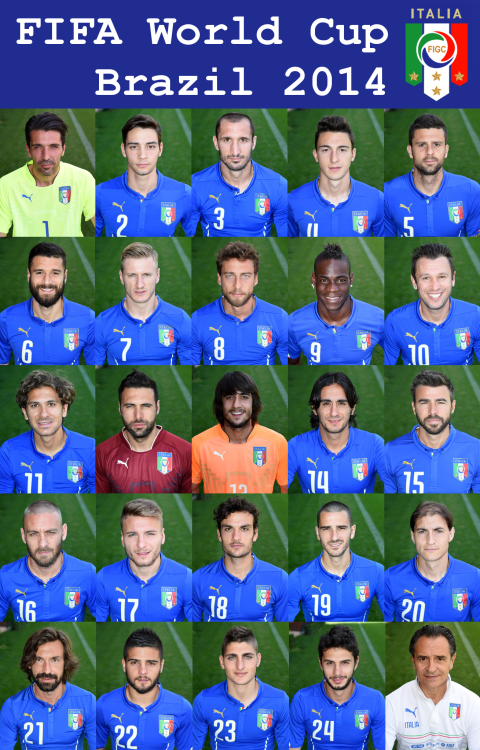 Nationalmannschaft Italien WM 14 Tumblr_n6lvldSL9O1rt74gwo1_500
