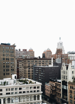 New York - Dorm room view