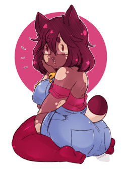 queenchikkibug:  8owties: i doodled a bun for @queenchikkibug bc what a beautiful human bean…. IMMA DIE FROM CUTE  