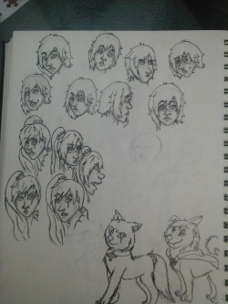 More facial expressions also cat!weiss and wolf!ruby need to be a thing