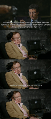 laughhard:  Stephen Hawking and John Oliver