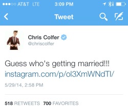 Chris Colfer Instagram - Page 32 Tumblr_n6co6rD5a01qb3yk6o1_250