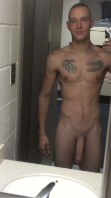 Look at that Marine Corps dick