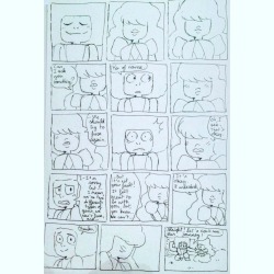 nina-rosa-draw:  What happened in the answer when we wasn’t looking page 8  I can’t wait to show you the page 12!! Soon (: 