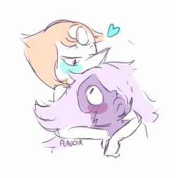 flavoir:  i haven’t posted any pearlmethyst art in 368953135 years and I want to make sure you guys all know that I’m still 100% pearlmethyst trash 