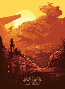 xombiedirge:  IMAX/AMC Star Wars: The Force Awakens by Dan Mumford / Twitter / Store  