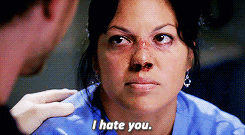 isobelstevenz:  grey’s anatomy meme » (8/8) relationships - mark sloan and callie torresmaybe i don’t understand what you two have, how you have it, but i understand this, she is your family. callie torres and that baby are your family.