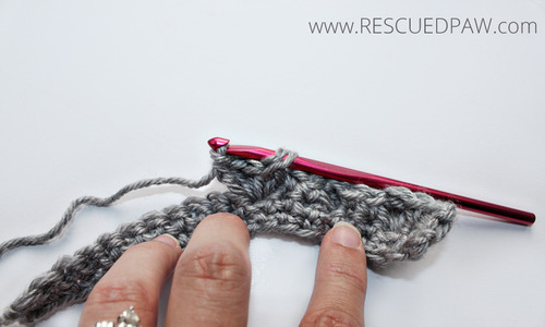 Learn to Crochet the Popcorn Stitch! Tutorial From Rescuedpaw.com