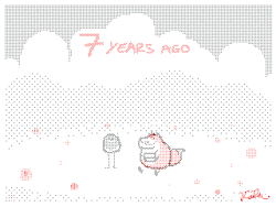 k-eke:  This is it ! Today is a really special day to me, 7 years ago I discovered Flipnote Studio for the first time on my DSi !! It was the September 4th 2009 ! At that time I never animated on something digital in my entire life and I was scared to