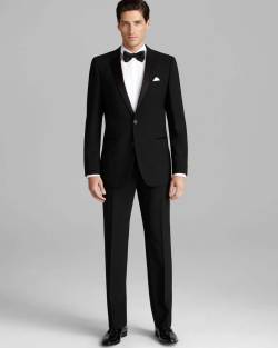 never-under-dressed:  Boss Hugo Boss Stars Glamour Tuxedo Suit - Regular FitSearch for more Blazers by Hugo Boss on Wantering.