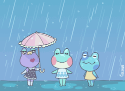 my-art-is-trash-but-its-cool: People suggested I draw animal crossing frogs :3