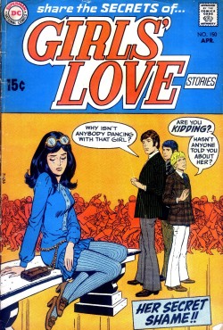 romancecomics:   Girls’ Love Stories  #150 comicbookcovers:  Girls’ Love Stories #150, April 1970, cover by Bill Draut    