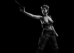 mogenarsfm:  PistoleroHigh definitionMore Resident Evil, and more girls with guns. What’s not to like?