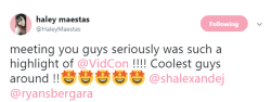yaboybergara:  Shane Madej and Ryan Bergara with an amazing fan at VidCon 2018 on June 22, 2018. Posted with permission.  Please DO NOT repost without it. [CREDITS]   Bonus Ryan:
