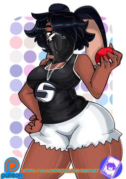 These are Patreon’s Badge Request.-OC bunny girl dress as Team skull girl grunt-OC body swap between the two of them- Oriocori possess island girl dancer, now she’s stuck as her pom pom. hope you all like IT! if you like my work you can support