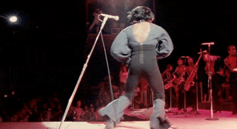 James Brown shows his moves!