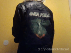 diary-ofametalhead:  So turns out i’m unable to find any shirt that i haven’t already worn, so here’s my jacket with my favourite band’s patch! 