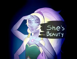 orangepants54:  She’s beauty, she’s grace, she’ll punch you in the face.  Steven universe fusions  and that’s why I love her~ &lt; |D