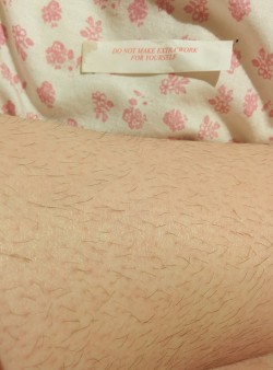 mendelianslip:  A fortune cookie told me not to shave my legs.   How fortunate for us.