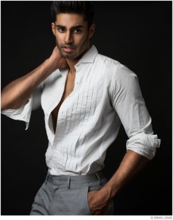 beautifuldesiboys:  the-goddamazon:  global-fashions:  Indian model Ankur Jaswal photographer Brian Jamie  Can we talk about this.  I would like to thank not only god, but also jesus.