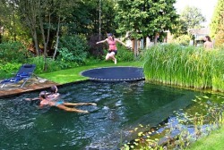 Pool trampoline?! Want!