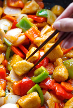 do-not-touch-my-food:  Sweet And Sour Chicken