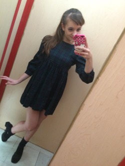 daddyslonely:  doelita:  i found the cutest dress in the children’s section of value village the other day🎀✨  She’s back and just as cute as ever!   my baby angel is back!!! 