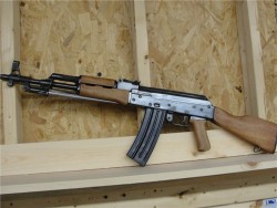 gunrunnerhell:  AKS-223 The Chinese “Spiker” was available in the U.S in two calibers; 7.62x39 and .223. The latter is usually the less desirable model due to the non-traditional AK caliber and scarcity of the magazines. Note that the magazine’s