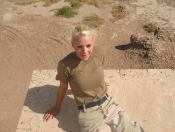 mymarinemind:If you want to see more of this sexy lady and the thousands of other military babes, go to www.mymarinemind.com and see them all.  