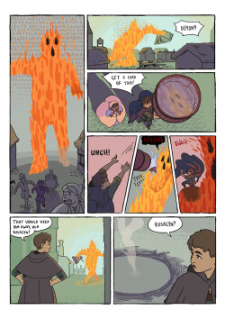 ivdp:  Created this queer little comic after two weeks of learning Color as Storytelling! The superheroine’s plan to save her shepherdess girlfriend does not go as planned …  EtsyInstagram 