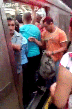 werebottom:  onlylolgifs:  Man gets a hard-on at the worst possible moment  Please let this me a joke 