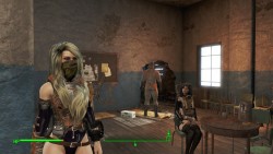 ourtastytexturesstuff:  So.. While iâ€™m sick iâ€™ve been playing the shit out of Fallout 4 (ofc, yeah itâ€™s modded)Â  and now im just immersed into this,Â  made my character too hot halp   Piper status: nearly bangable.