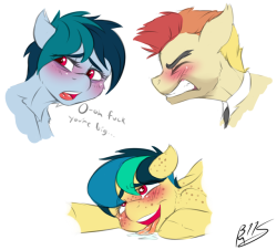 big-mac-115:Some more lewd faces, this time of @shinonsfw‘s characters Apogee, Delta, and Jet. lewd family &lt;3