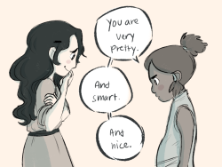 element-of-change:  copperyy:  Korrasami childhood!AU… because I’m Korrasami trash and because Korrasami is an important ship  ALSO WUKO YESSSS  rofl XD