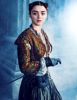 kit-harington: Maisie Williams as Arya Stark for Entertainment Weekly