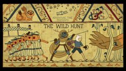 The Wild Hunt - title carddesigned by Sam Aldenpainted by Joy Angpremieres Sunday, September 17th at 7:00/6:00c on Cartoon Network