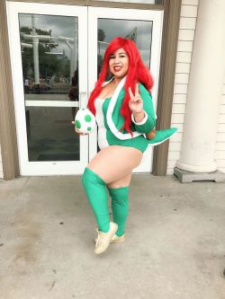 tovio-rogers:    check out this awesome cosplay of my yoshi done by the awesome and talented Shirley Melendez on facebook 
