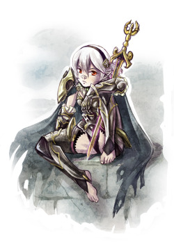 randomfungus:  maxa-postrophe:  My Corrin from Fire Emblem Fates Conquest. Unsurprisingly I went for a tomboy look!  Her feet still look lovely if you ask me. 😄   I think I love Corrie’s conquest clothes more then her birthright &lt;3 &lt;3 &lt;3