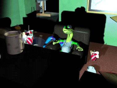 playstationpark:Too Much TV‘Gex: Enter The Gecko’PlayStation@CrystalDynamics